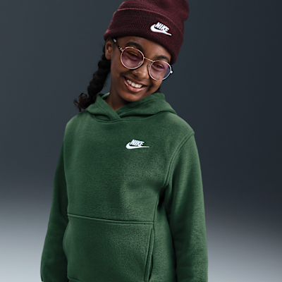 Nike Sportswear Club Fleece Big Kids' Pullover Hoodie. Nike.com